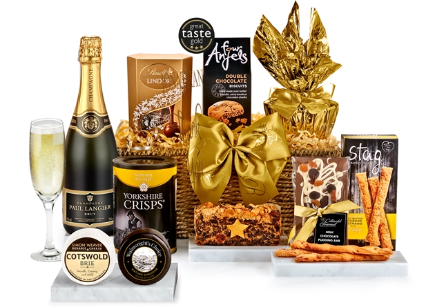 Valentine's Day Bentley Hamper With Engraved Personalised Champagne